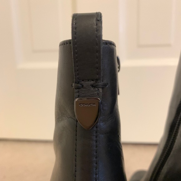 Coach Jemma Heeled Black Bootie - Picture 6 of 10